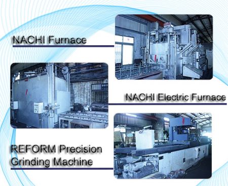 Four NACHI et machine de rectification REFORM